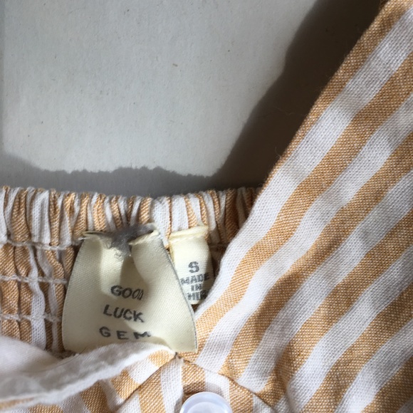 Peplum striped crop tank - Picture 2 of 2